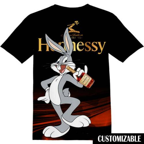 Customized Hennessy Bugs Bunny Tshirt Adult And Kid Tshirt