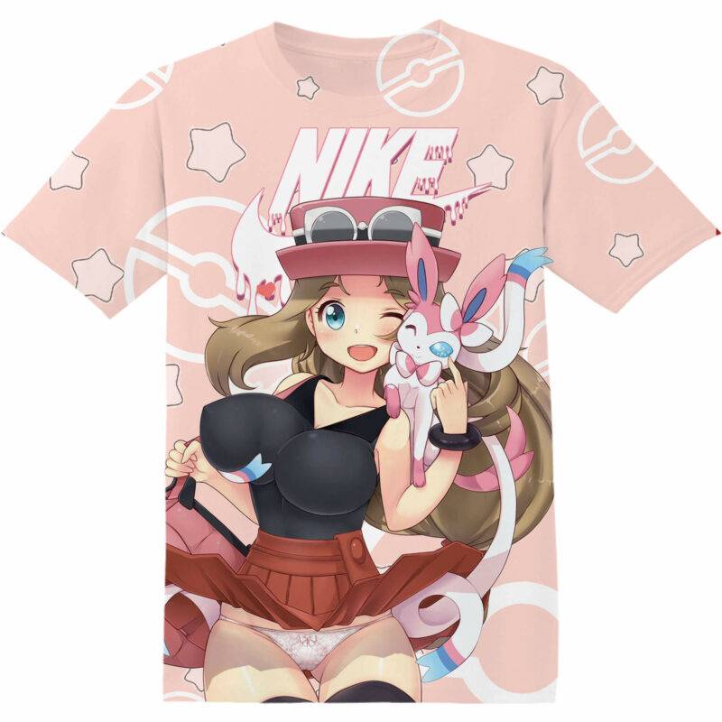 Customized Pokemon Serena Kawaii Tshirt Adult And Kid Tshirt