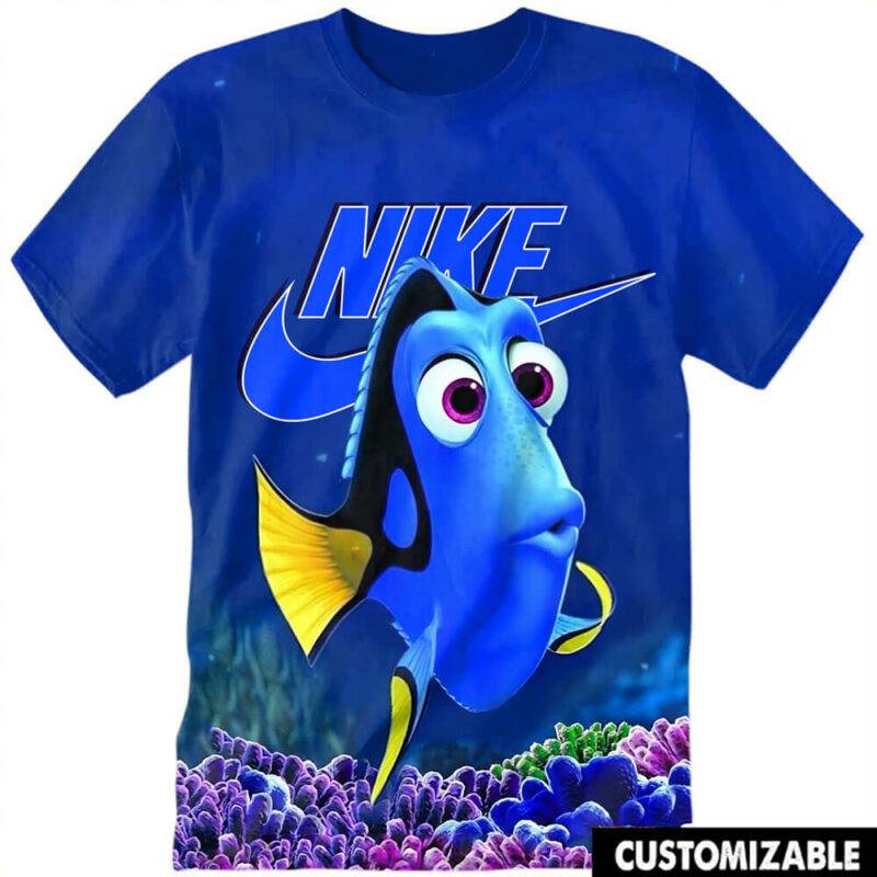 Customized Disney Finding Nemo Dory Tshirt Adult And Kid Tshirt