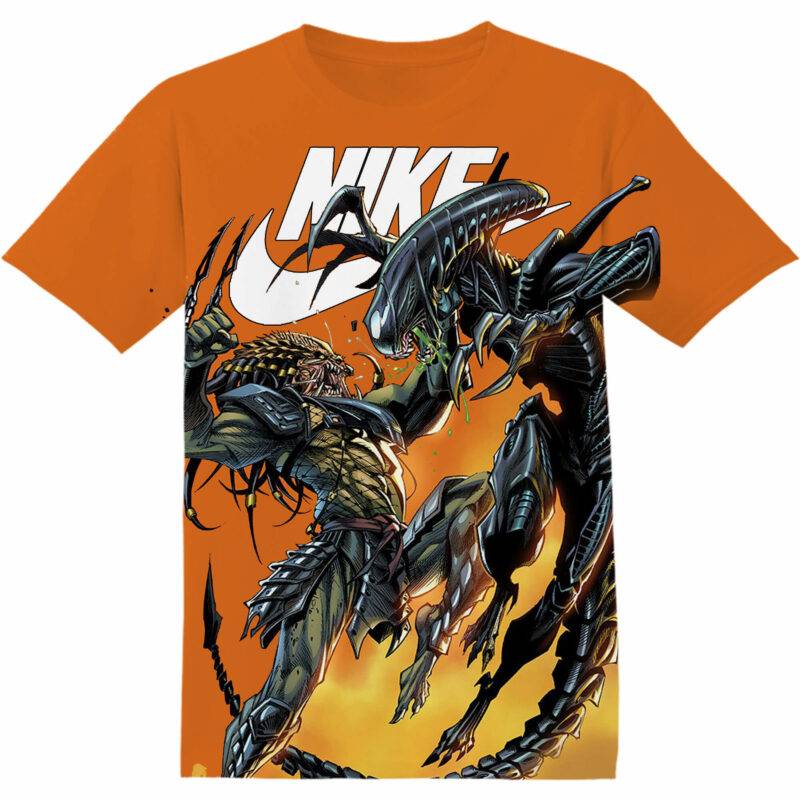 Customized Alien vs Predator Tshirt Fan Adult And Kid Tshirt