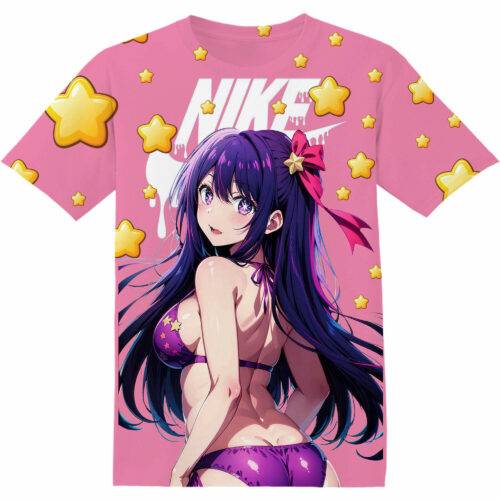 Customized Oshi no Ko Ai Hoshino Kawaii Sexy Tshirt