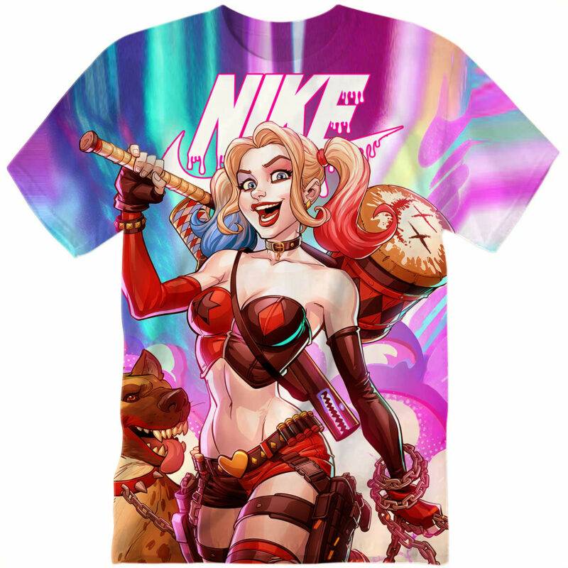 Customized Harley Quinn Kawaii Tshirt Adult And Kid Tshirt