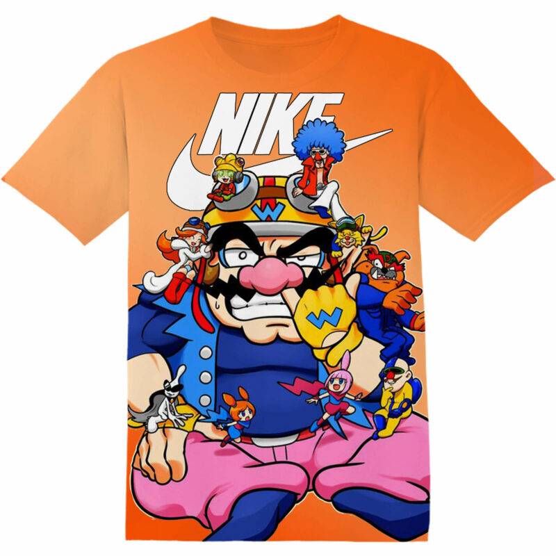 Customized Wario Super Mario Tshirt Adult And Kid Tshirt