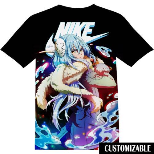 Customized That Time I Got Reincarnated as a Slime TenSura Tshirt Adult And Kid Tshirt