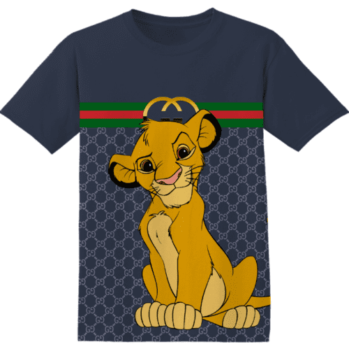 Customized Simba The Lion King GC Fan Adult And Kid Tshirt