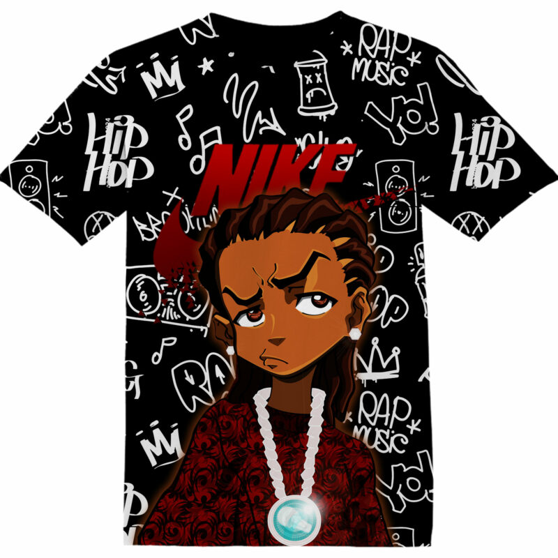 Customized Gift For Cartoon Fan The Boondocks Adult And Kid Tshirt