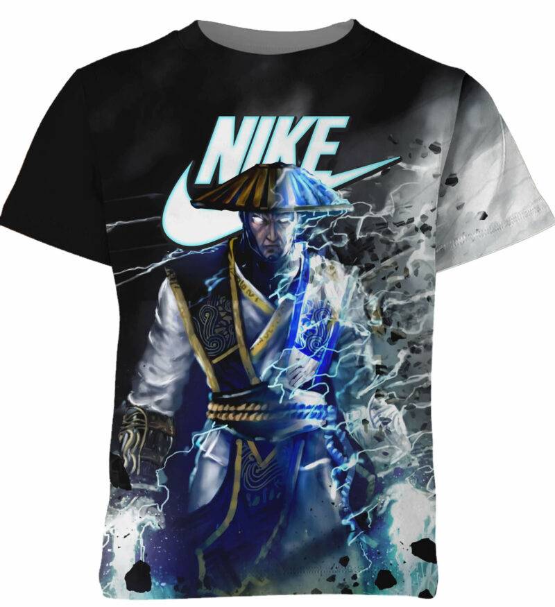 Customized Anime Gifts Raiden Mortal Kombat Adult And Kid Tshirt