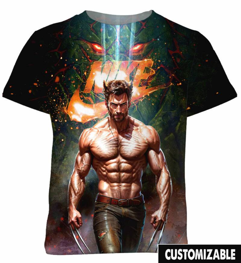 Customized Wolverine Hugh. J Marvel Fan Adult And Kid Tshirt, Superheroes Wolverine Lovers Shirt VA