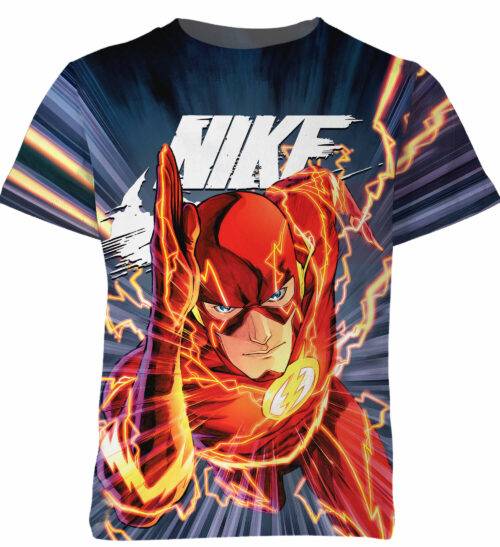 Customized DC Comics The Flash Tshirt Adult And Kid Tshirt