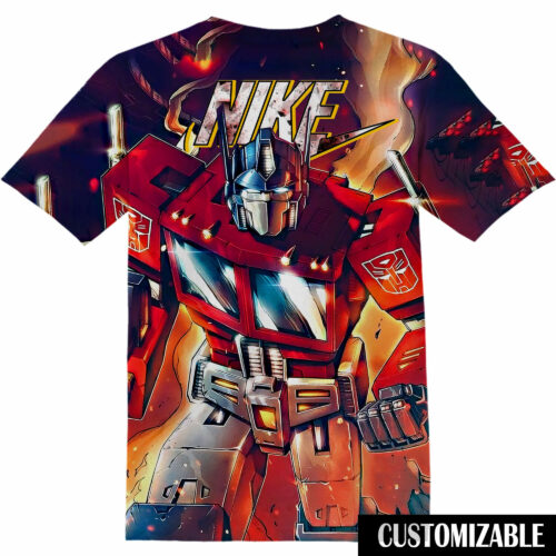 Customized Transformers Optimus Prime Tshirt Adult And Kid Tshirt