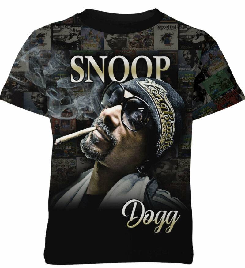 Customized Music Gift Snoop Dogg Tshirt Album Cover Tshirt Adult And Kid Tshirt