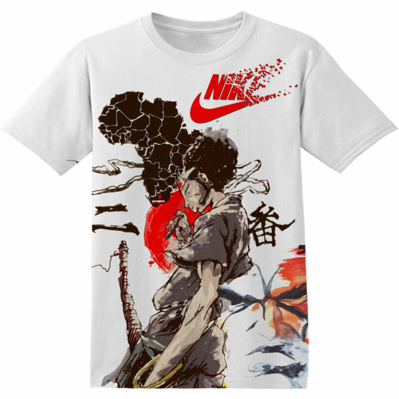 Customized Afro Samurai Manga Fan Adult And Kid Tshirt