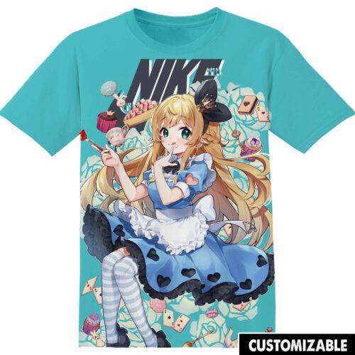 Customized Disney Alice in Wonderland Tshirt Adult And Kid Tshirt