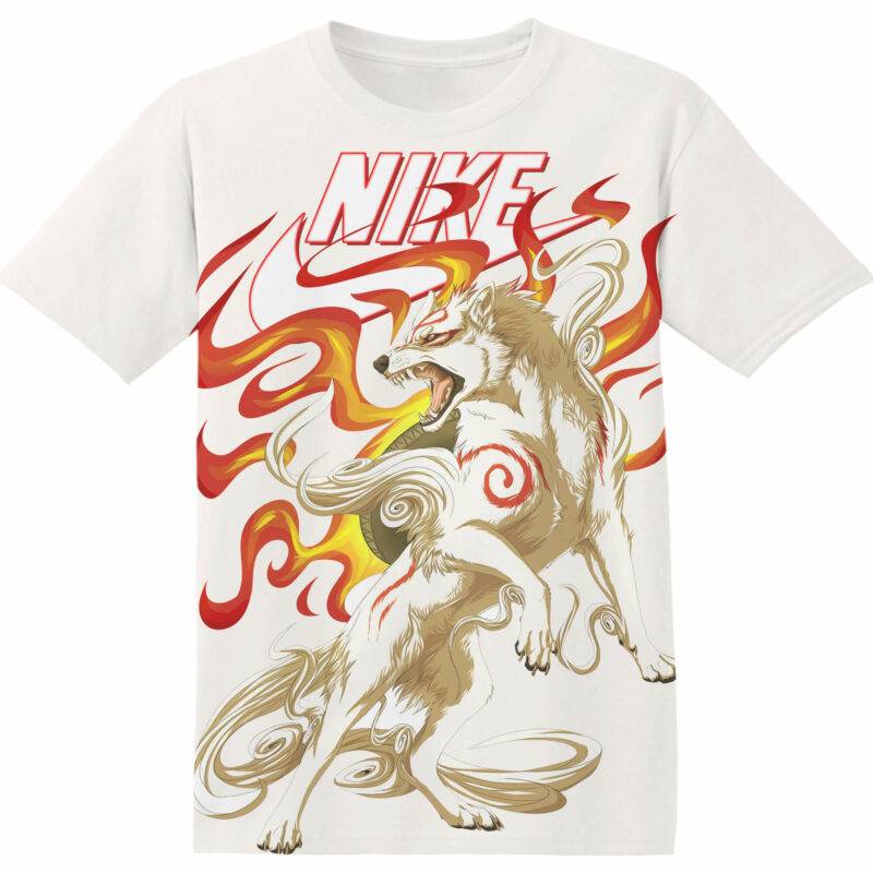 Customized Video Game Amaterasu Okami Tshirt Adult And Kid Tshirt