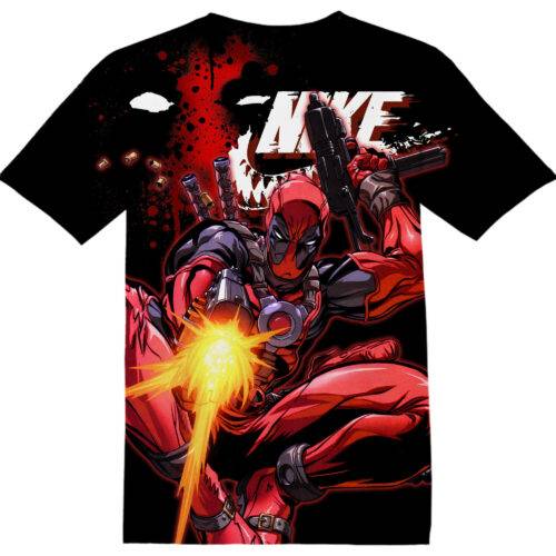 Customized Marvel Deadpool Tshirt Fan Adult And Kid Tshirt