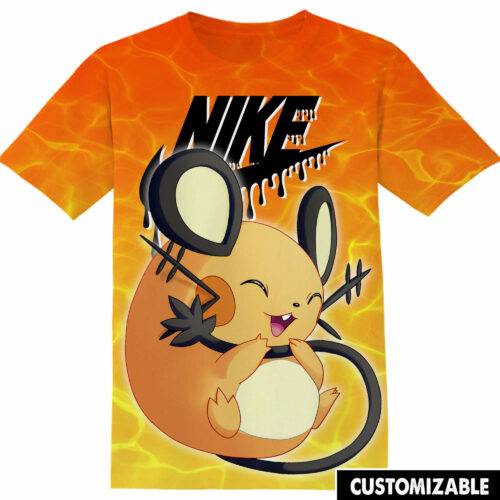 Customized Gift For Anime Fan Dedenne Pokemon Fan Adult And Kid Tshirt HG