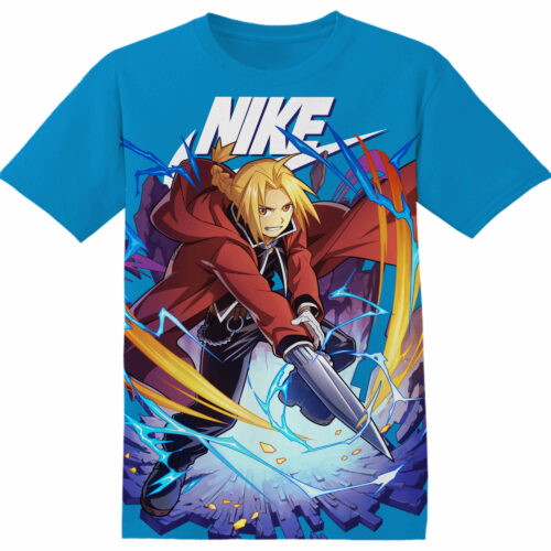 Customized Anime Gifts Fullmetal Alchemist Tshirt Adult And Kid Tshirt