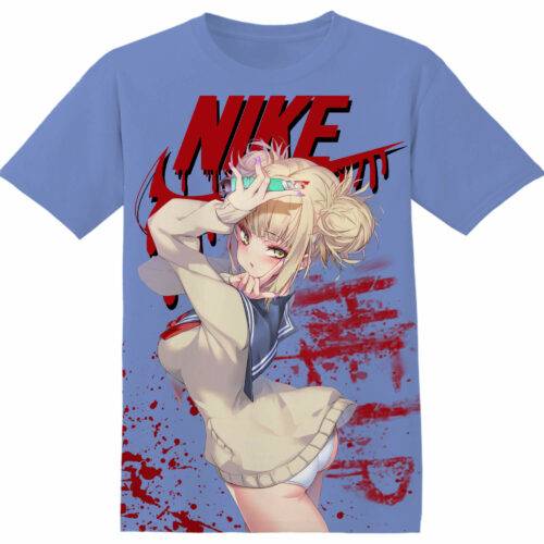 Customized Anime Gift My Hero Academia Himiko Toga Kawaii Tshirt Adult And Kid Tshirt