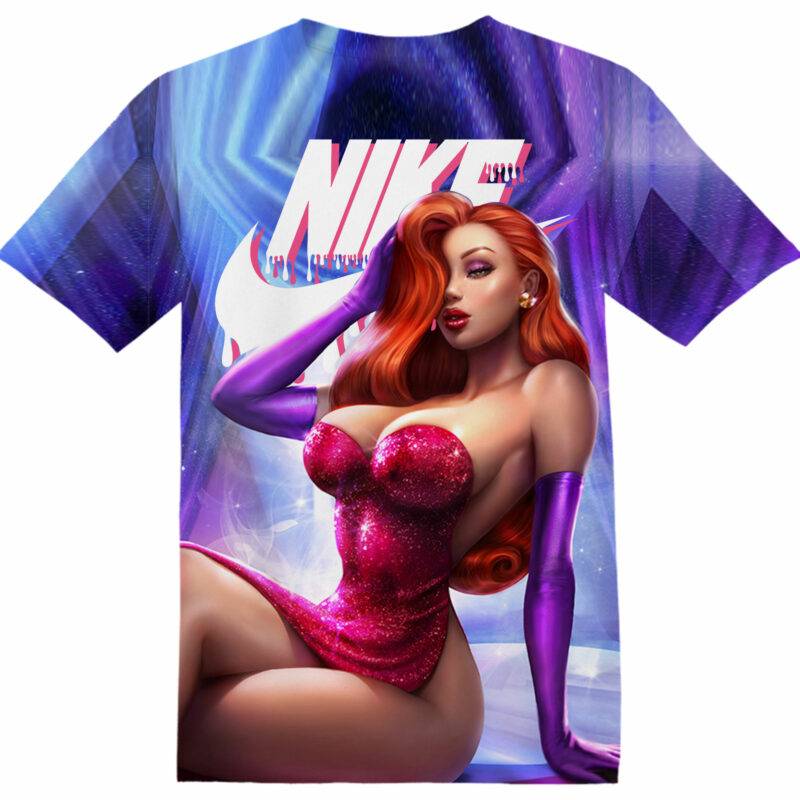 Customized Disney Who Framed Roger Rabbit Jessica Rabbit Kawaii Adult And Kid Tshirt