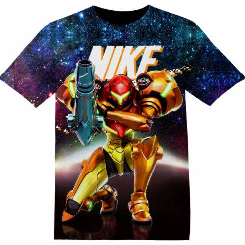 Customized Gaming Metroid Tshirt Fan Adult And Kid Tshirt