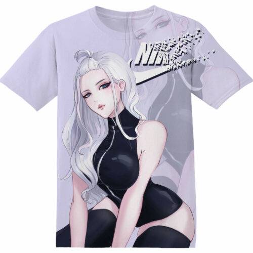 Customized Anime Gift Mirajane Strauss Fairy Tail Tshirt Kawaii Tshirt Adult And Kid Tshirt