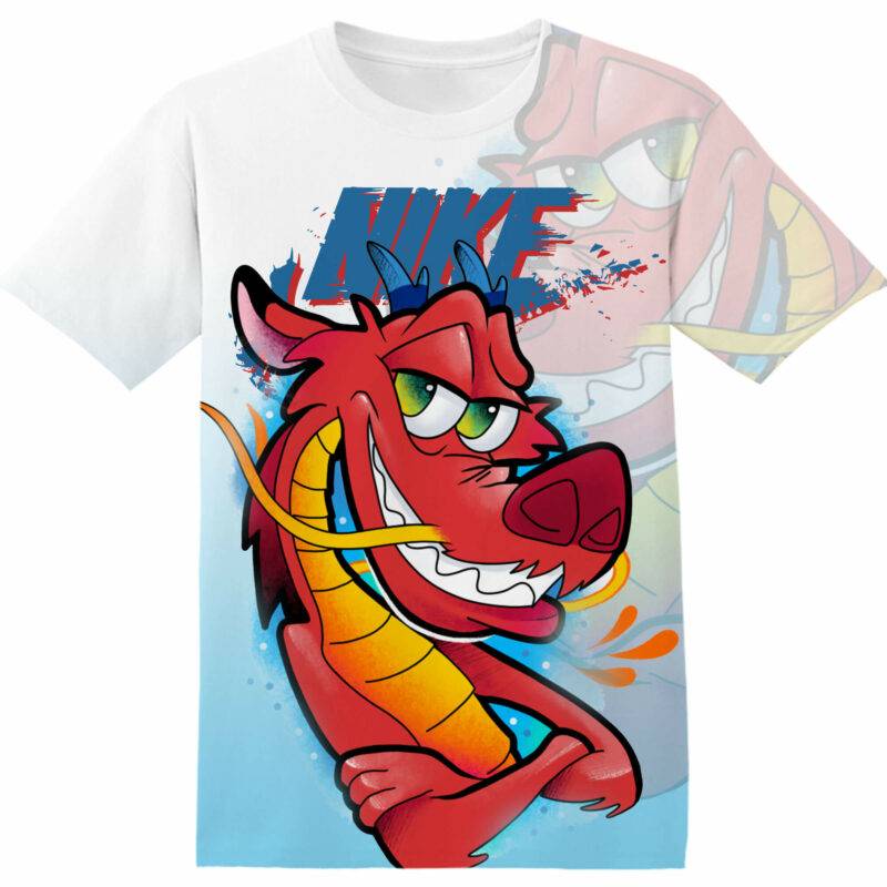 Customized Disney Mushu Mulan Tshirt Adult And Kid Tshirt