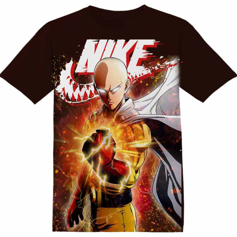 Customized Anime Gift One Punch Man Tshirt Fan Adult And Kid Tshirt