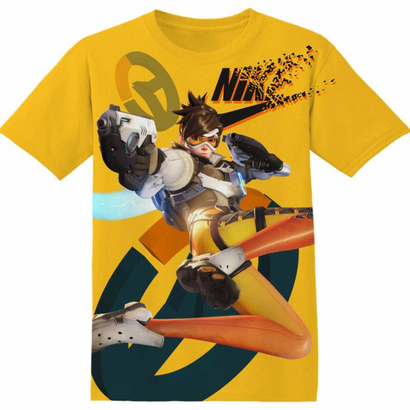 Customized Gaming Overwatch Tshirt Adult And Kid Tshirt