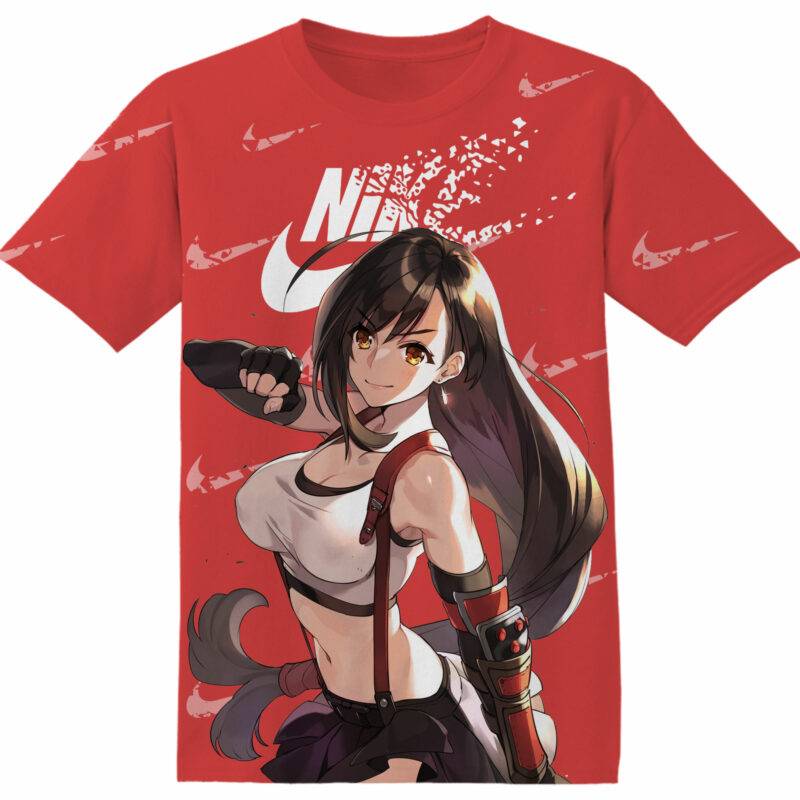 Customized Final Fantasy Tifa Lockhart Tshirt Adult And Kid Tshirt