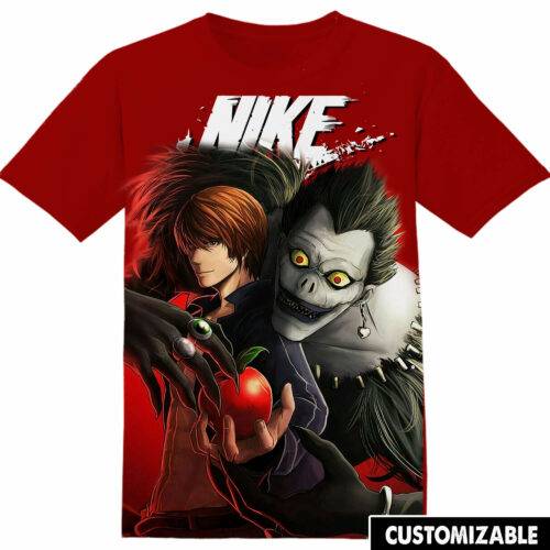 Customized Gift For Anime Fan Death Note Fan Adult And Kid Tshirt HG