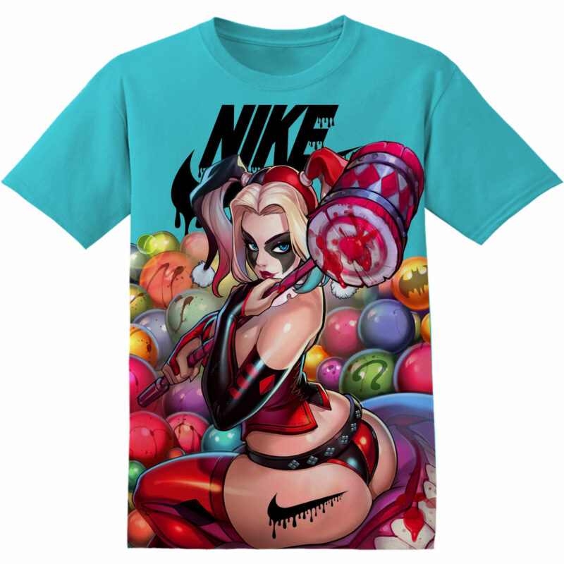 Customized Harley Quinn Adult And Kid Tshirt