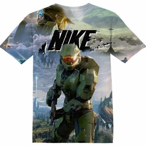 Customized Gaming Halo Tshirt Adult And Kid Tshirt