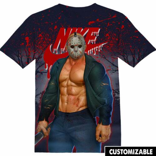 Customized Jackson Voorhees Halloween Gift Fan Funny Adult And Kid Tshirt HG