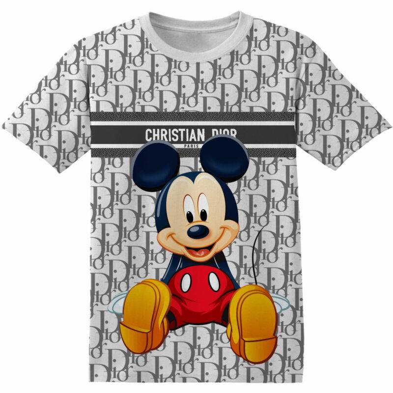 Customized Disney Mickey Fan Adult And Kid DiO Tshirt