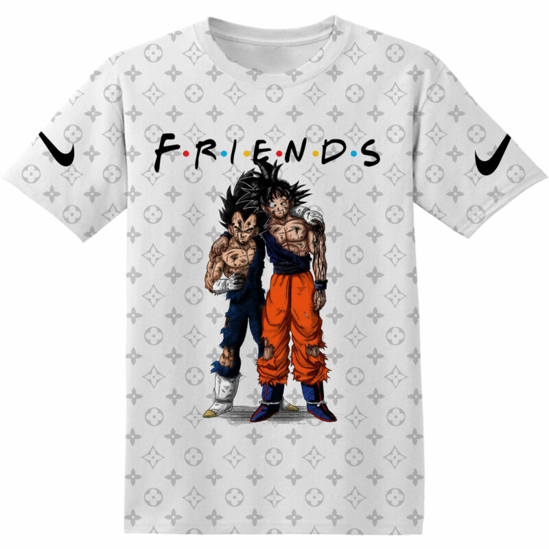 Customized Dragon Ball Friends Songoku Adult And Kid Tshirt