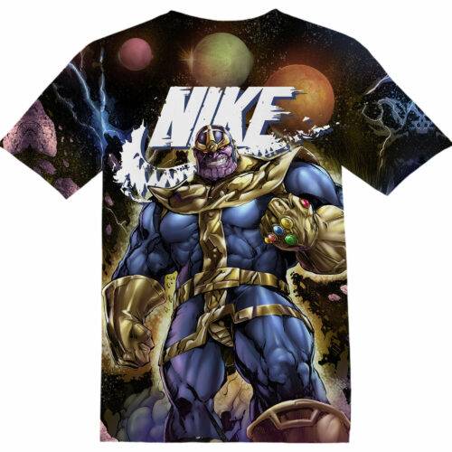 Customized Marvel Thanos Tshirt Fan Adult And Kid Tshirt