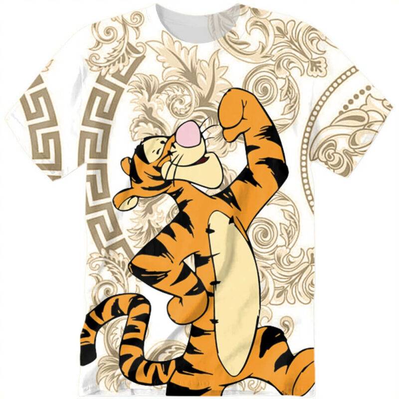 Customized Winnie the Pooh Tigger Tshirt Adult And Kid Tshirt