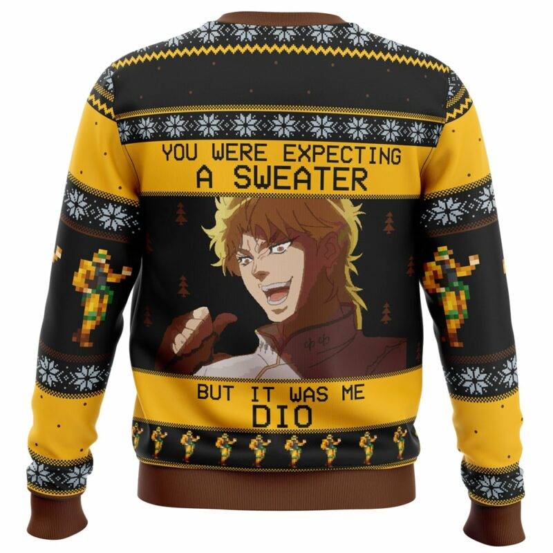 It Was Me Dio Jojo's Bizarre Adventure Ugly Christmas Sweater