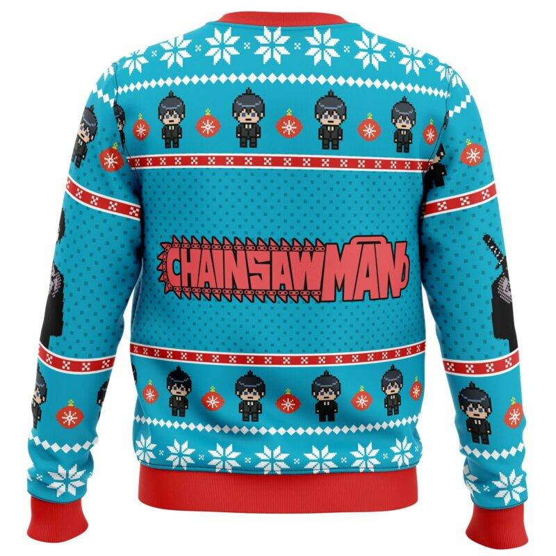 Aki Chainsaw Man Ugly Christmas Sweater