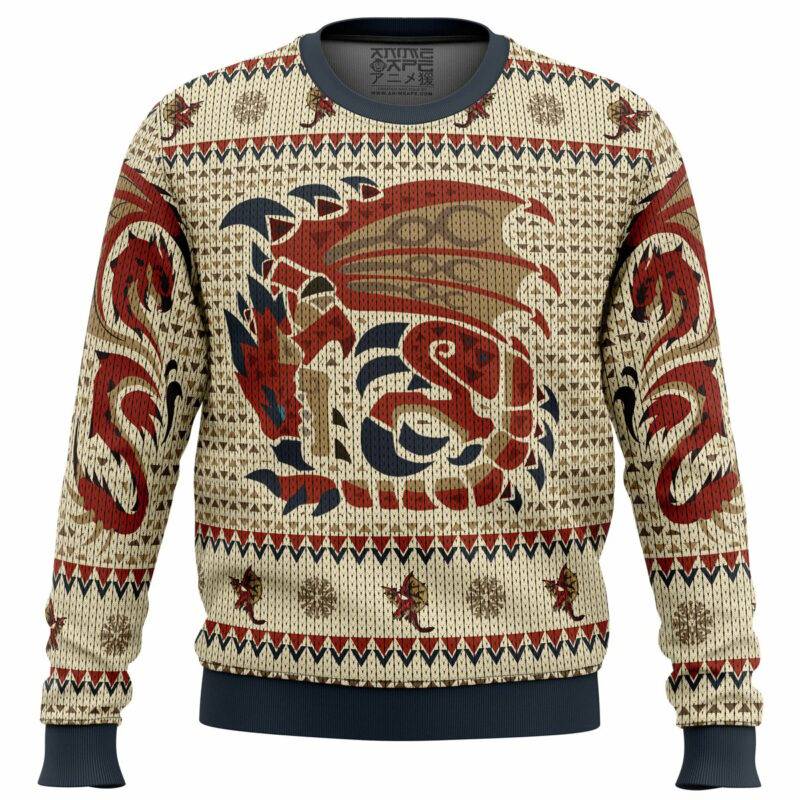 Rathalos Monster Hunter Ugly Christmas Sweater