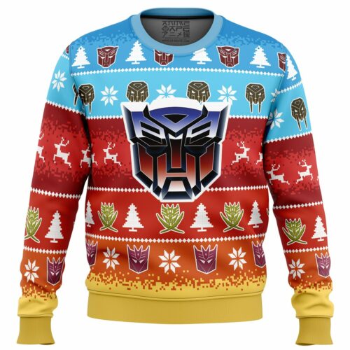 Transformers Ugly Christmas Sweater