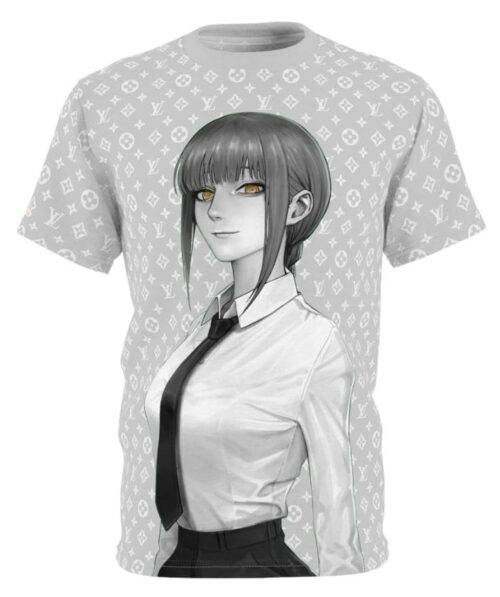 Makima Gray Louis Vuitton From Chainsaw Man Shirt