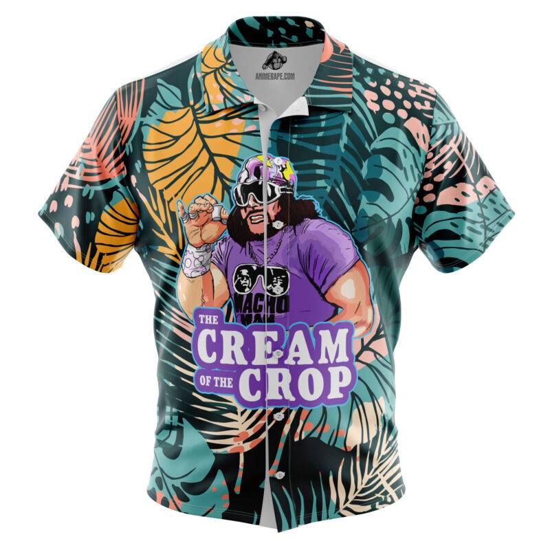 The Cream of the Crop Pro Wrestling Button Up Hawaiian Shirt.jpg