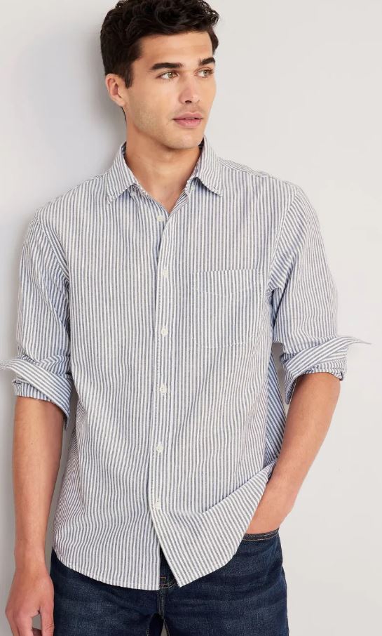 OLD NAVY Regular Fit Men's Shirt.