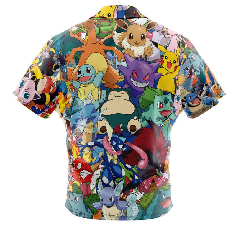 magical creatures pokemon button up hawaiian shirt yggi4.jpg