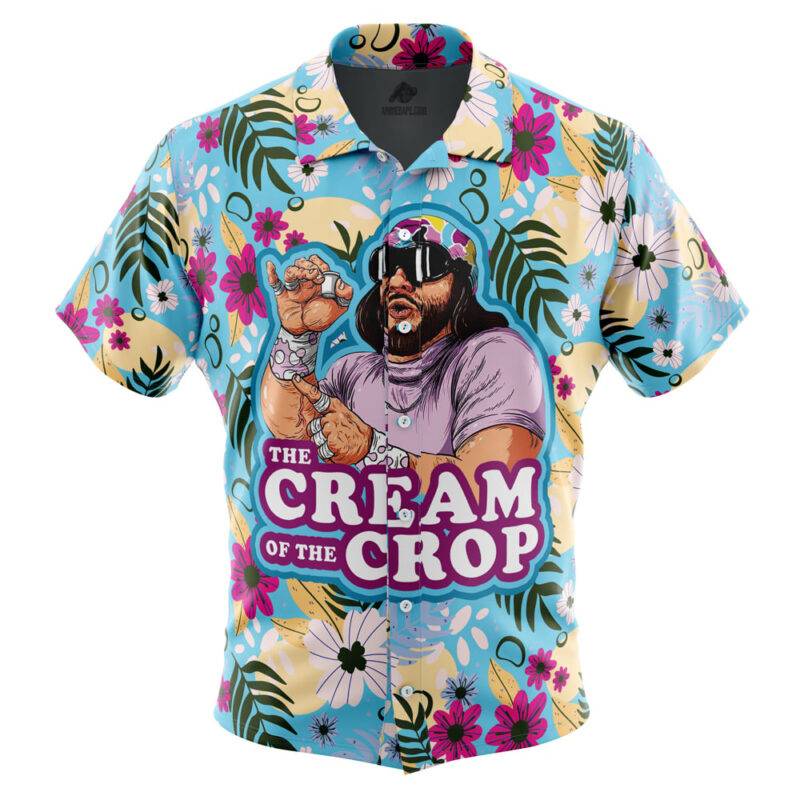 the cream of the crop randy savage pop culture button up hawaiian shirt fewci.jpg