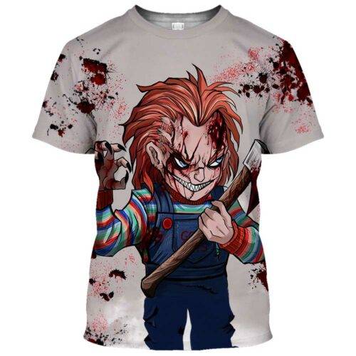 Chucky from Child's Play Shirt 12