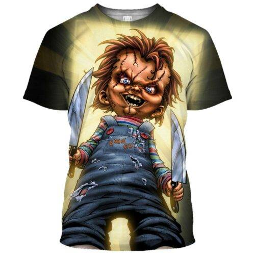 Chucky from Child's Play Shirt 3