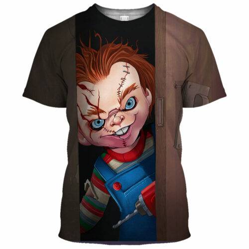 Chucky from Child's Play Shirt 8