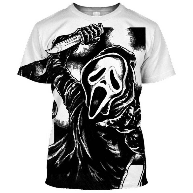 Ghostface from Scream Shirt 16